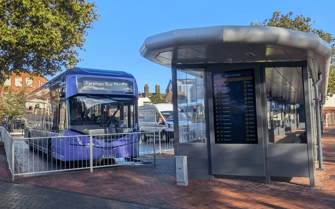 Explore the town centre’s new transport interchange  